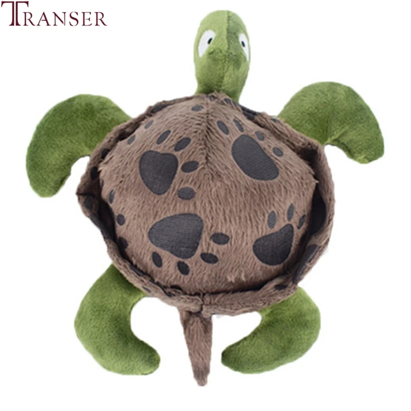 

Transer Pet Dog Supply Dog Toy Turtle Shape Squeaky Sound Making Funny Interactive Puppy Chew Bite Toys 906