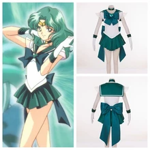 SuperS Sailor Moon anime cosplay Sailor Neptune Kaiou Michiru cosplay disfraces de halloween