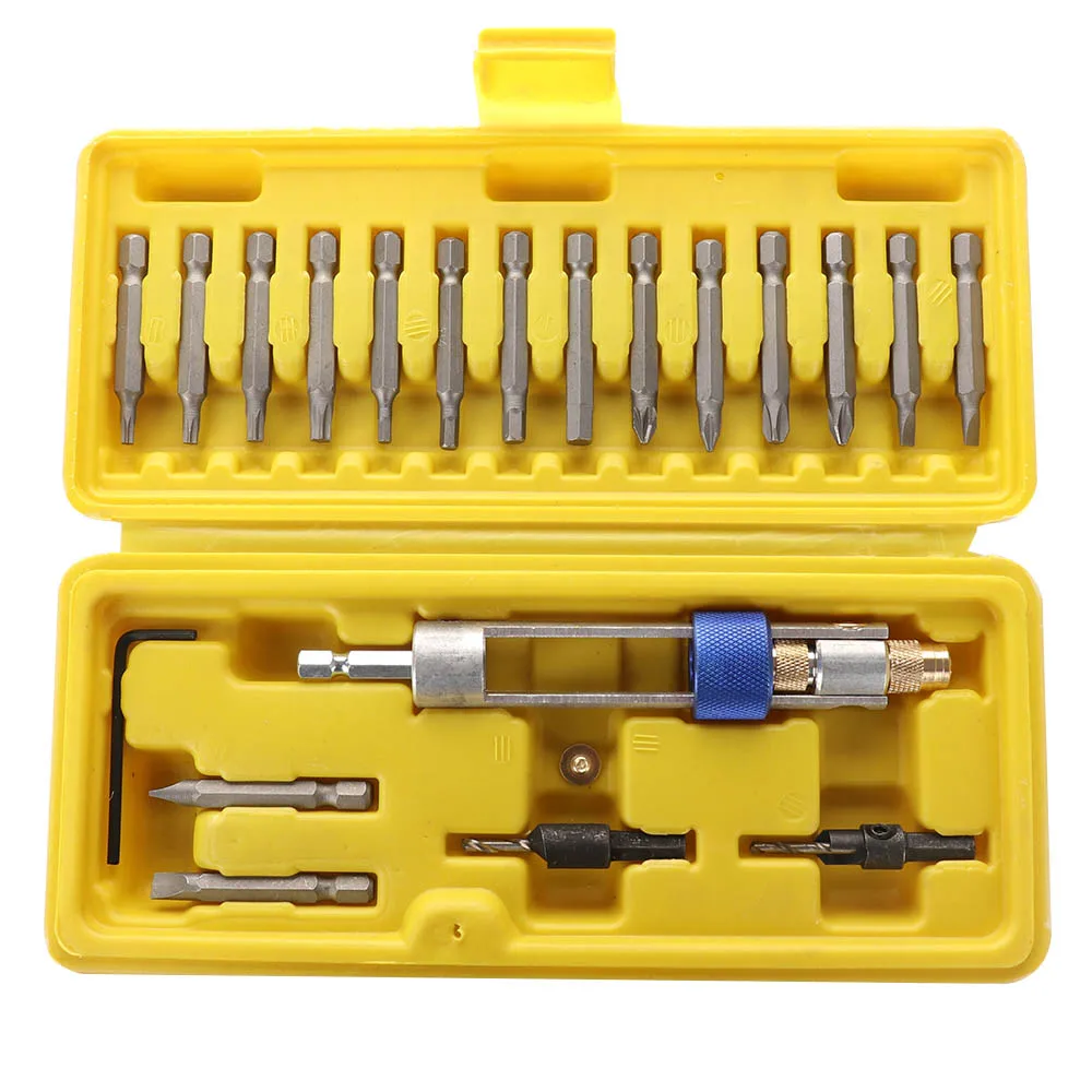 

Professional Universal Screwdrive Bit Nozzles Set of Head Screw Bit High Speed Steel Flathead Phillips Double Hand Tools