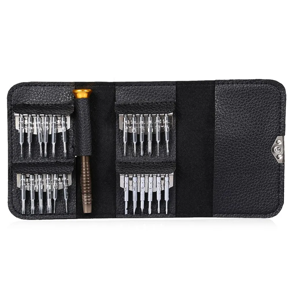 

25 in 1 EDC Tool Precision Screwdriver Wallet Repair Tool Set Multitools Travel Kits for Camping Travel Daily Use