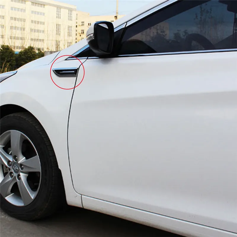 1 пара наклеек для крыла наклейки на автомобильные акулы автомобиля 3D вентиляция