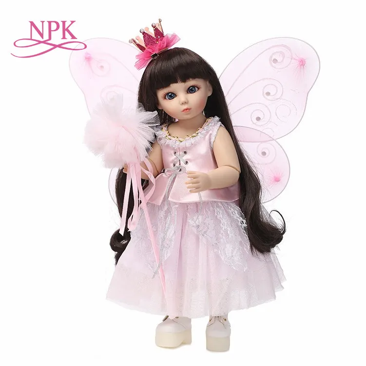 Кукла NPK силиконовая шарнирная 45 см мини кукла принцесса|doll beauty|doll dolldoll handmade |