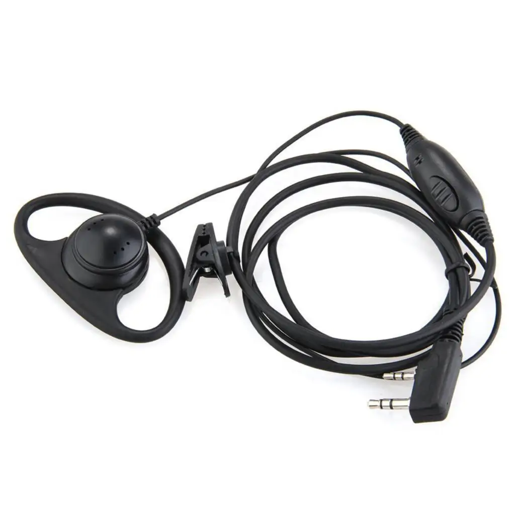 Marsnaska Hot Selling D shaped Security Headset Earpiece Earphone for