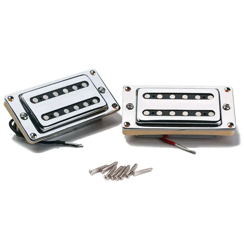 

Guitar Pickup Humbucker Double Coil Alnico II W/ Frame For LP 6 String Guitar Accessory