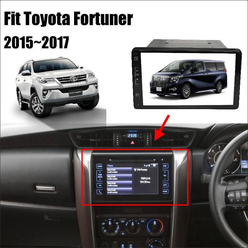 Cheap YESSUN For Toyota Alphard / Fortner 2015~2017 Car Android Radio Audio GPS Player Navi Nav Map Stereo Multimedia (No CD DVD) 2 Cheap YESSUN For Toyota Alphard / Fortner 2015~2017 Car Android Radio Audio GPS Player Navi Nav Map Stereo Multimedia (No CD DVD) 2