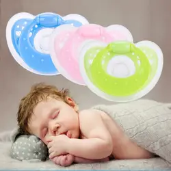 Для маленьких мальчиков девочек силиконовые Ортодонтические соски Детские пустышки игрушки для новорожденных малышей Держатель для