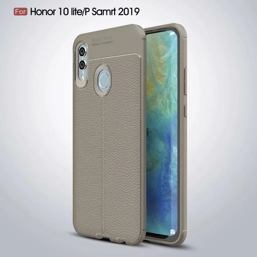 

Luxury Phone TPU Silicone Imitation Leather Cover Case For Huawei Honor V10 V9 7A 6A 7C 8C 8X Max 10 9 8 Lite Play Note 10 case