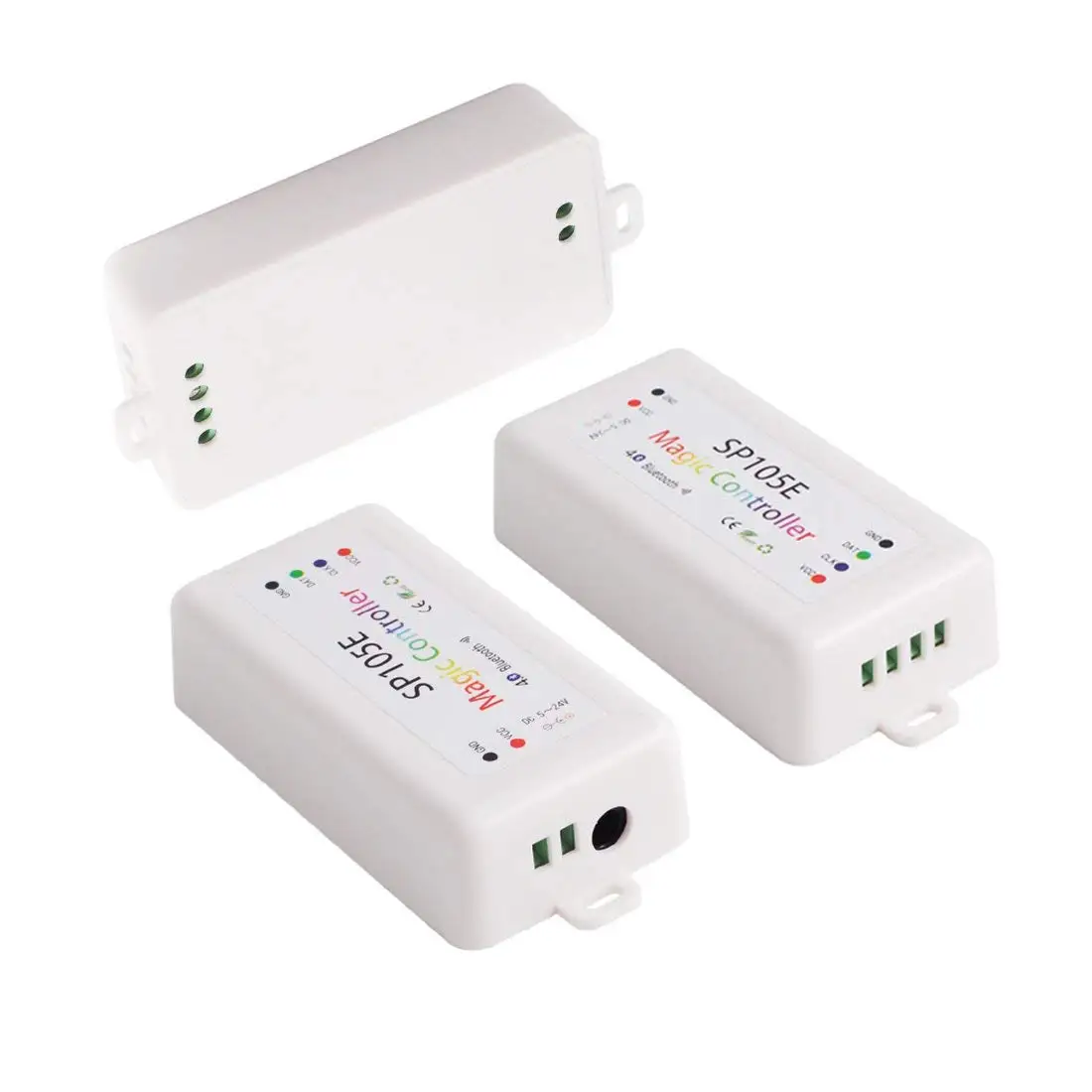 SP105E беспроводной Bluetooth контроллер приложение WS2811 WS2812B WS2801 SK6812 APA102 индивидуально адресуемый Программируемый Светодиодный St