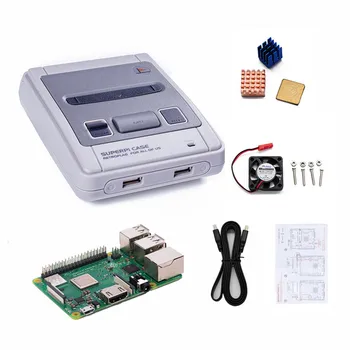 

New Video Arcade Game Console Player Box For Raspberry Pi 3B 3 Model B+ For Retroflag SUPERPi Case-J Kit DIY TV Game consoles