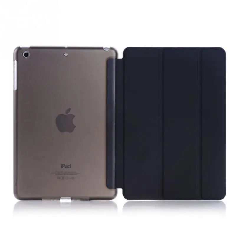 Для iPad Mini Упрощенчество серии Wake Up Складная подставка кожаный чехол Smart Cover Protector для iPad Mini 1 2 3