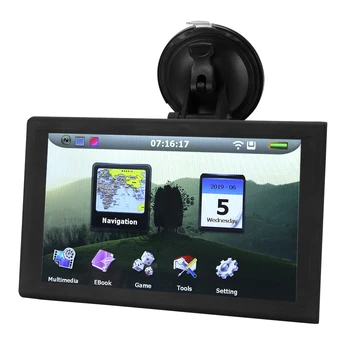 

9 Inch Navigator Truck Bus Automobile Car Auto GPS Navigation Capacitive Europe Map Sat Nav Truck Support Multi Media Functions