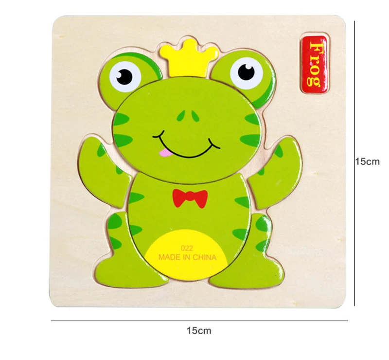3d Stereo Woody Animals Puzzle -18 (11)