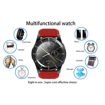 No.1 G8 Smartwatch Bluetooth 4.0 SIM Call Message Reminder Heart Rate Remote Control Monitor Smart watches For Android Apple IOS
No.1 G8 Smartwatch Bluetooth 4.0 SIM Call Message Reminder Heart Rate Remote Control Monitor Smart watches For Android Apple IOS