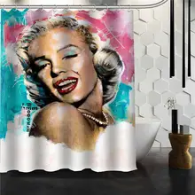

Custom white dress style sexy Marilyn Monroe shower curtain 60x72 Inch curtains