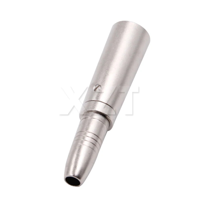 

Silver 1/4 Inch 6.35mm Mono Female Jack 3 Pin XLR Male Plug Audio Cable High quality Mic Adapter for connecting microphone 1PCS