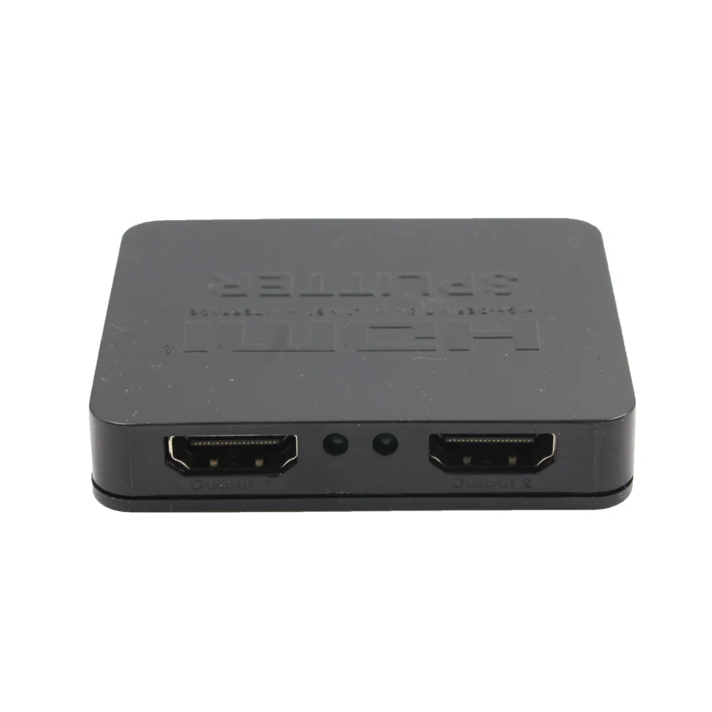 CARPRIE полезный Полный 3D 4 k HDMI сплиттер 1x2 1 в 2 из репитер усилитель подключение 2 телевизора Кабель адаптер Прямая
