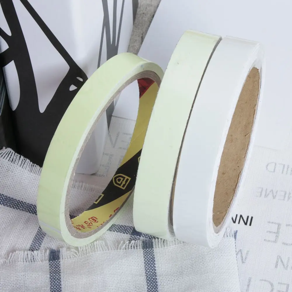 Светящаяся самоклеящаяся лента 12 мм 3 м|adhesive tape|decorative stationeryglow in dark tape |