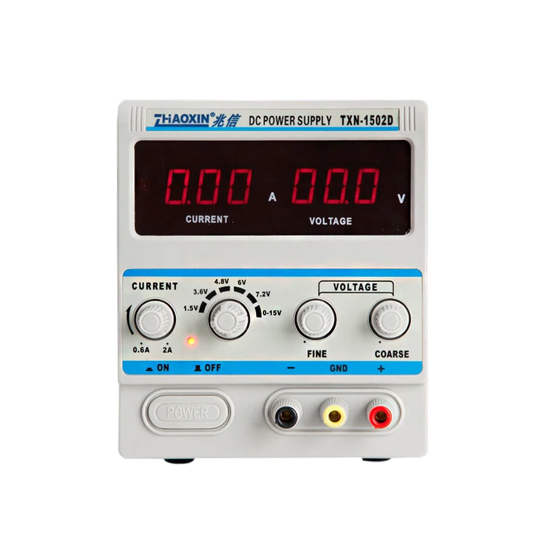 dc zhaoxin supply power Adjustable 2A 15V 1502D TXN DC Supply Power ZHAOXIN 0 0