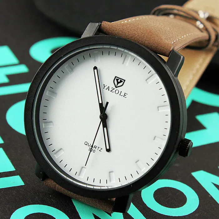 YAZOLE модные кварцевые часы для мужчин лучший бренд класса люкс Известный наручные часы для мужчин часы мужские наручные часы Relogio Masculino