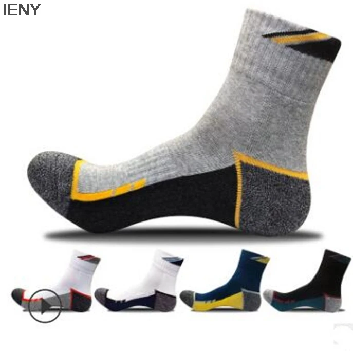 

IENY New Products Men's Socks Tube Outdoor Towel Sports Socks Basketball Socks