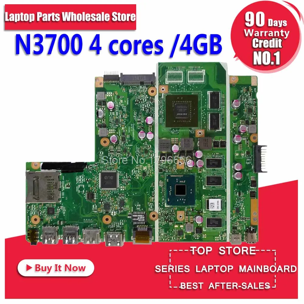 Новая материнская плата X540SC для ноутбука For Asus X540S X540 тест оригинальная 4G RAM N3700