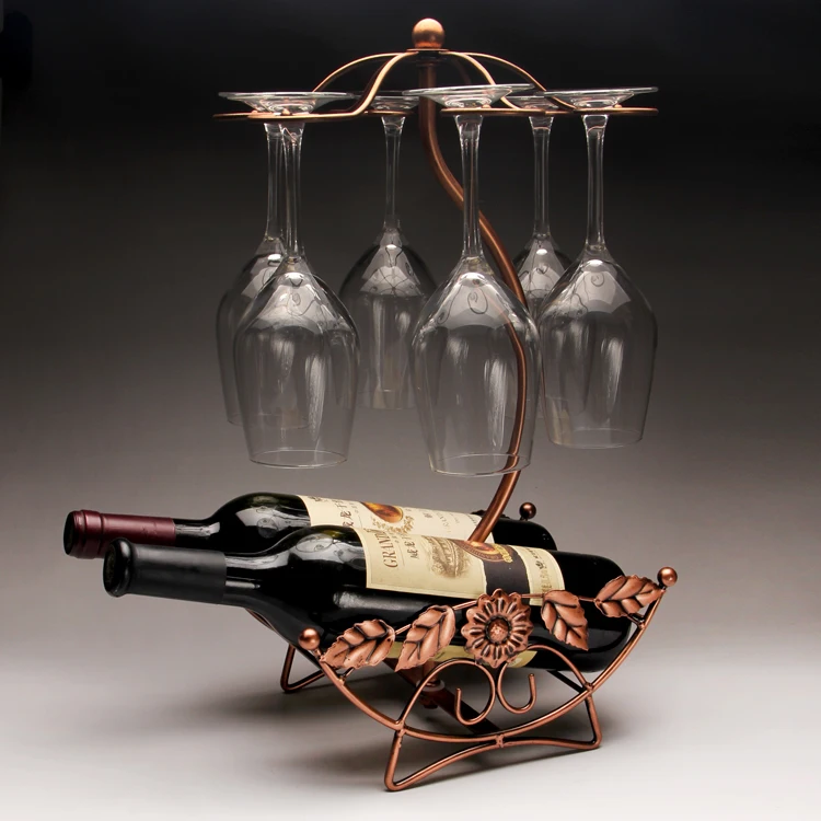 New 2016 Creative Fashion Metal Wine Rack ,Hanging Wine Glass Holder