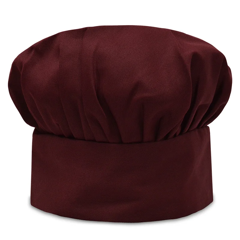 Дешевые поварские шапочки Для женщин Кухня Baker шапки регулируемые удобные поварской колпак Cafe работа в ресторане поварские шапочки