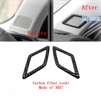 

Lapetus Pillar A Stereo Speaker Audio Sound Decoration Frame Cover Trim ABS Fit For Audi Q3 2019 2020 Matte / Carbon Fiber Look