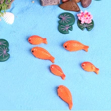 10 шт. микро пейзаж мини Смола бонсай фея DIY садовый декор-рыба