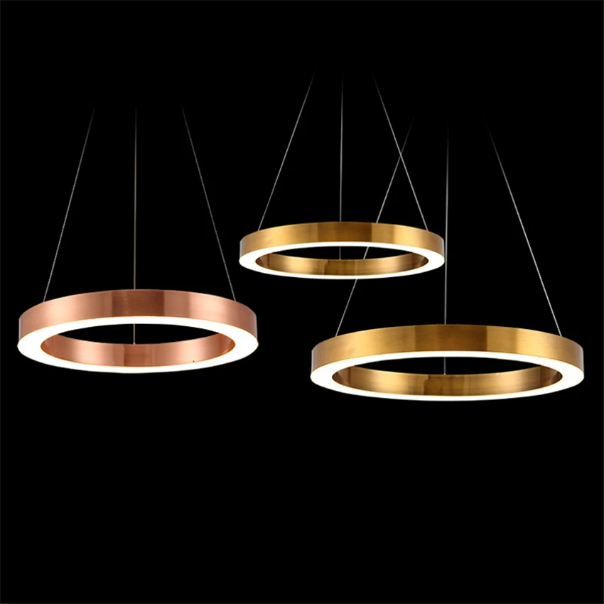 

Modern Light Kitchen Lmap Led Metal Chandelier Loft Pendant Lamps Combination Simplified Art Restaurant Indoor Fixtures Lighting