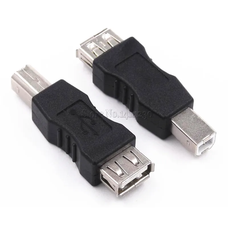 10 шт. USB 2,0 Тип A адаптер с наружным разъемом для USB принтера квадратный общего трансферного соединения