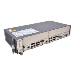 HUAWEI мини OLT (Оптический линейный терминал) MA5608T DC Мощность MPWC 1G плата управления MCUD с GPON 16 портов GPFD C + SFP модуль