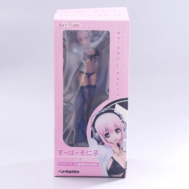 Японские популярные купальники Super Sonico сексуальный купальник бикини ПВХ фигурка