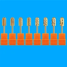 Карбид с покрытием фрез для маникюра/педикюра гель Удалить маникюр с полировкой инструмент 1 шт. maquina де Маникюр N1