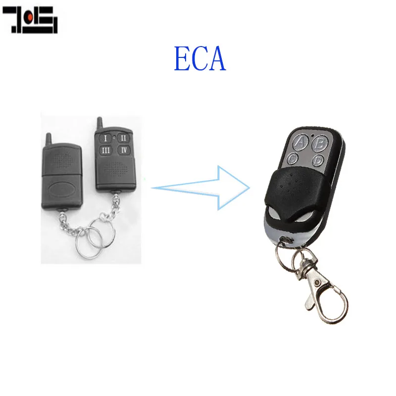 

For ECA Replacement remote control, opener, Transmitter receiver