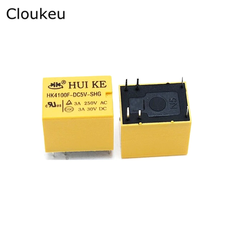 

HK4100F-DC5V-SHG 5V 3A Relay DIP6