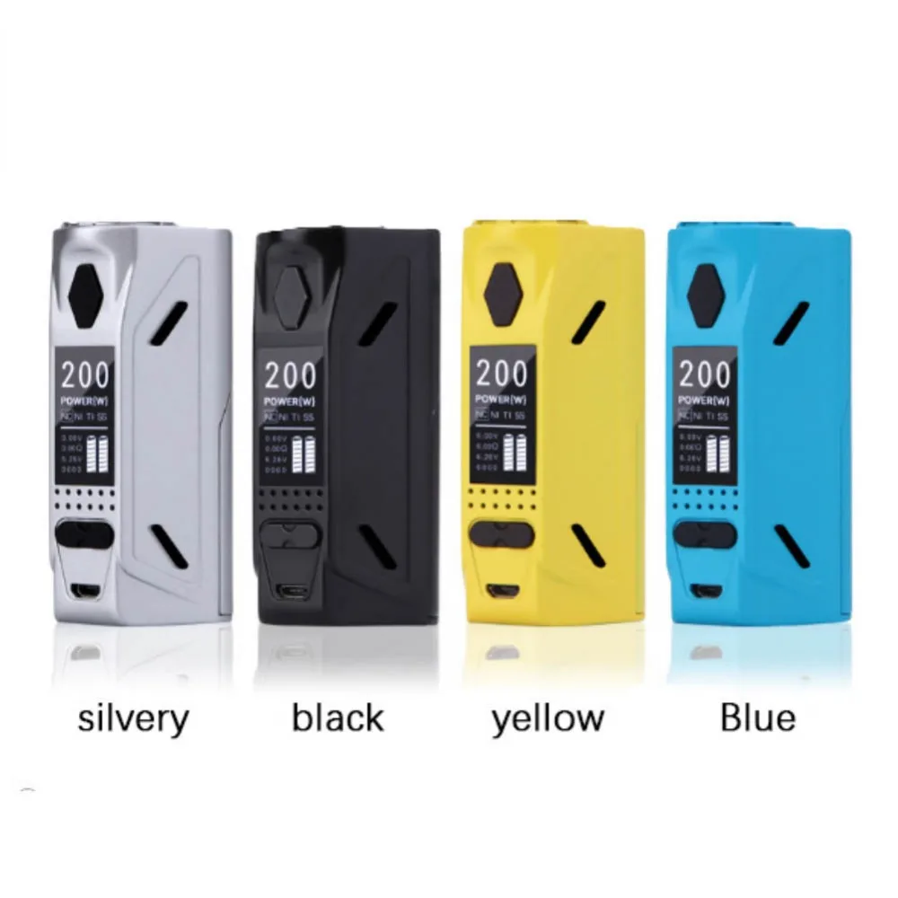 

Magnetic Back Electronic Cigarette Battery Box Big Fog Display Screen Vape Accessories Replaceable Box Mod