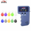 Copiadora RFID EM4100 de 125KHz de mano lector de programador duplicador + 10 Uds. EM4305 T5577 Tarjeta de Identificación regrabable Keyfobs ► Foto 1/6
