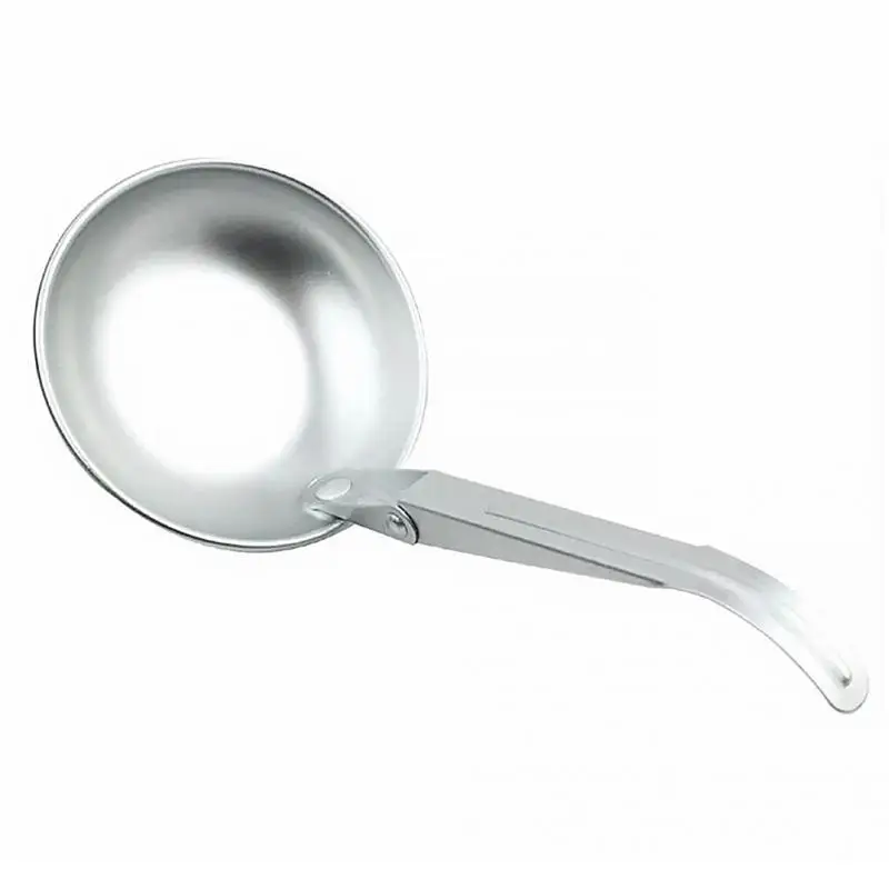 Zuppa di Riso di Cottura in Lega di alluminio A Manico Lungo Cucchiai di Campeggio Esterna di Viaggio Di Sopravvivenza Set Da Picnic Set Da Tavola Pieghevole