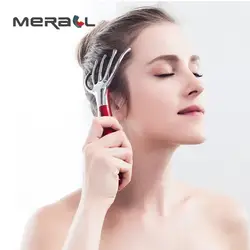 Пять пальцев расслабляющий массажный массажер для головы электрическая голова для волос SPA Scalp снятие стресса голова врач стальной шар