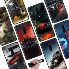 sports car Fashion Black Soft Case for Oneplus 7 Pro 7 6T 6 Silicone TPU Phone Cases Cover Coque Shell