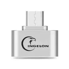 Ingelon адаптер micro usb Кабель-адаптер On-The-Go USB2.0 hub конвертер дропшиппинг для планшетный ПК с системой андроида и мобильного телефона micro usb otg