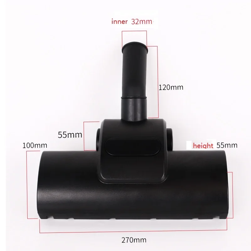 

32MM Carpet Floor Nozzle Brush For Universal European Vacuum Cleaner parts turbo Rug or Carpet swivel brush Wind Driven brush