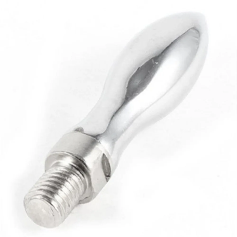 

1 Pc Handwheel 12mm Male Thread Dia Chrome Plated Metal Revolving Handle