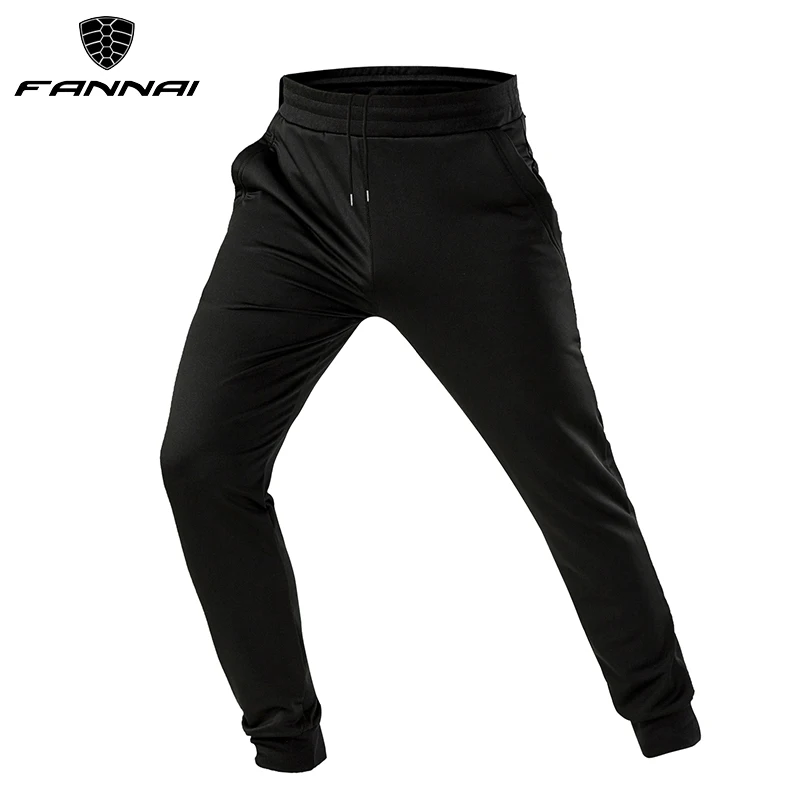 

FANNAI Men Running Pants with Pockets Athletic Soccer Jogging Pants Gym Training sport trousers Sportswear Joggers Rashgard