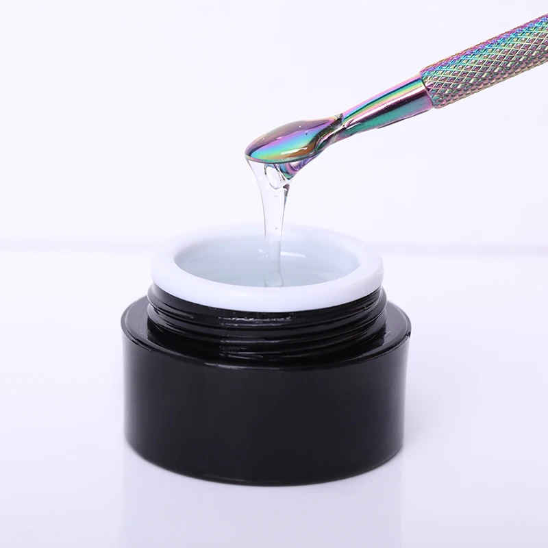 BORN PRETTY Crystal Transparent Nail UV Gel 5ml Clear Nail Rhinestones Adhesive Glue 3D Effect Manicure Nail Art Tools