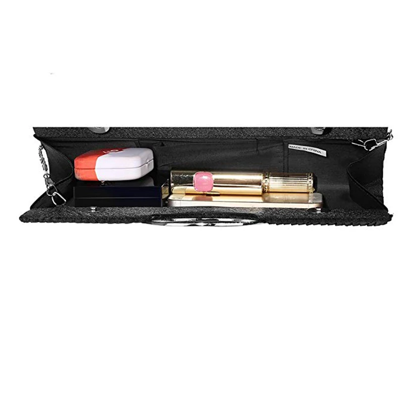 Luxury Evening Clutch Bags Fashion Rhinestone Satin Pleated Women Evening Bag Wedding Party Handbag Clutch Purse bolsos mujer