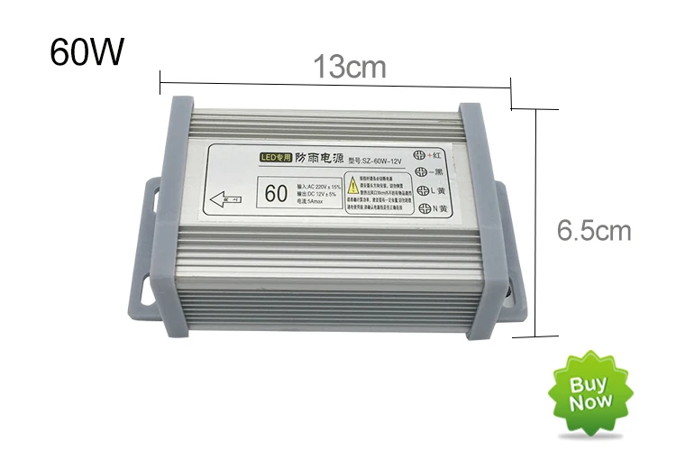 12 V 5A 60 W 110 V-220 V трансформатор освещения, высокое качество светодиодный драйвер для полосы 8520 5730 7020 5050 источника питания, Бесплатная доставка