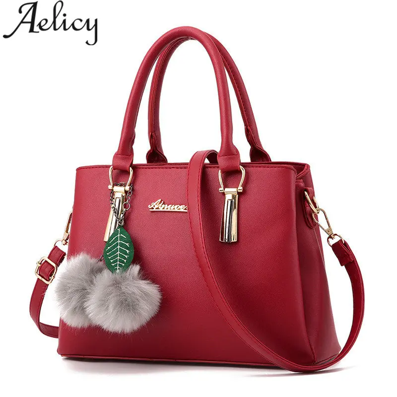 Aelicy أزياء السيدات أعلى-حقائب بيد حقائب الماركات الشهيرة للمرأة الشعر الكرة Lichee نمط Crossbody حقيبة حقيبة كتف الإناث