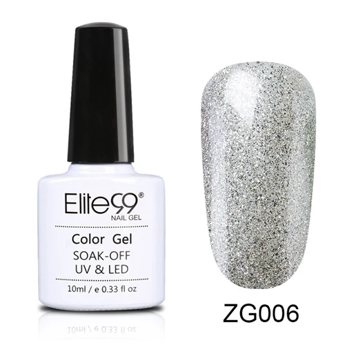 Elite99 10 мл замачиваемый Гель-лак для ногтей стойкий блеск жемчужный Цветной Гель-лак Полупостоянный Гель-лак для маникюра - Цвет: ZG006